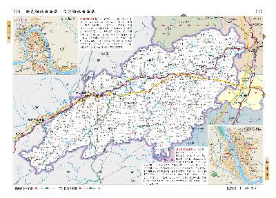 襄樊铁路分局管内地图
