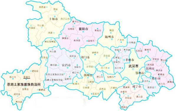 应县行政地图